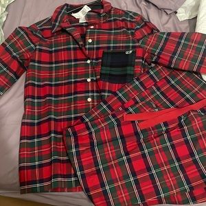 NWT Vineyard Vines Plaid PJ Set